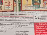 a label on the back of a game case