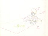 a drawing of a woman laying in a bathtub