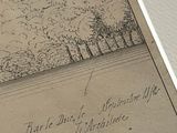 a picture of a drawing on a wall of a park