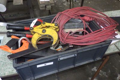 a bunch of tools that are sitting in a box