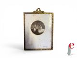 a picture of a man and a woman in a picture frame