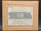 an old picture of a picture of a blue and white stripe