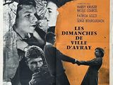 french movie poster for les dimanches de vie d ' avray