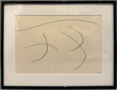 une image représentant le dessin du visage d'une femme dans un cadre noir
