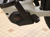 a close up view of a bike ' s front brake