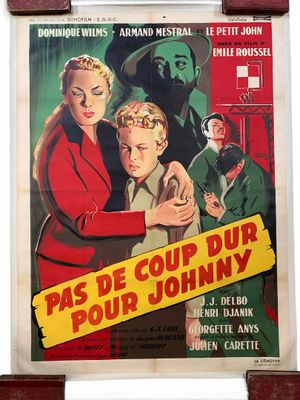 affiche française du film « Pas de coup dur pour Johnny »
