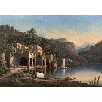 Ecole Allemande Vers 1840, Entourage DE Carl Ludwig Frommel