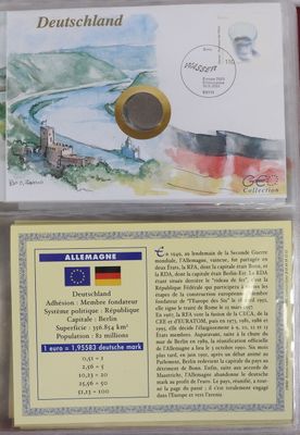 Album Classeur + Boitier, comprenant 24 "Enveloppe + Timbre …