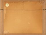 an old photo of a piece of paper with a picture on it