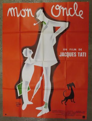 french movie poster for mom circle starring jacques tatti