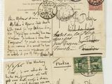 a close up of a piece of paper with writing on it