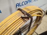 an image of a close up of a bunch of yellow wires