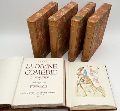 [DALI]. DANTE. LA DIVINE COMÉDIE. Illustrations de Salvador DALI. Pari - Photo 1