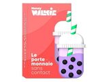 un gros plan sur un carton de lait aux bulles avec une paille