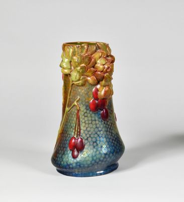 Vase en céramique émaillée de Lajos Mack - Zsolnay
