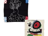 une image représentant deux œuvres d'art sur fond blanc