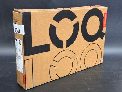 a cardboard box with a logo on it on a table