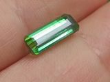 quelqu'un tient une tourmaline verte dans la main