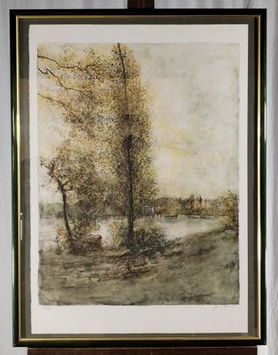 une image d'un tableau accroché au mur