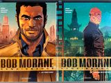 two covers of a comic book with a picture of a man and a woman