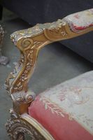 Joli ensemble de salon en trois pièces doré de style Louis X… (photo 5)