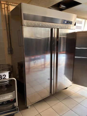 Chambre froide négative deux portes, inox, Diamond IE14/HE de 201...
