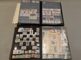 a lot of different stamps on the table together