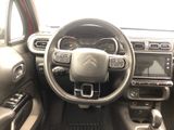 the interior of a car with a steering wheel, dashboard, and dash board