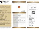 a close up of a brochure with a picture of a diamond on it