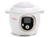 an image of a white rice cooker on a white background
