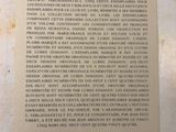 plaque on the wall of a building with a description of the museum of fine arts