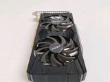 a close up of a video card on a table