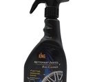 a spray bottle of tire cleaner on a white background