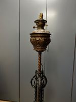 Lampadaire en bronze et fer forgé (photo 3)
