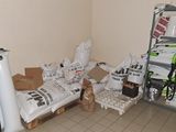 a room with a lot of stuff on the floor