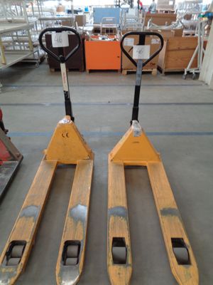 two pallets that are sitting on the floor