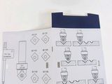a picture of a tool box with a drawing of a kitchen