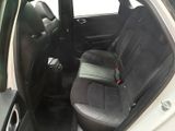 a black seat in the back of a car
