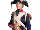 a statue of a man dressed in a military uniform