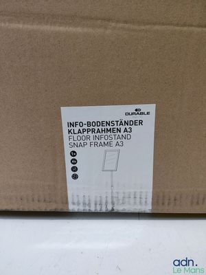 an image of a cardboard box with a sticker on it