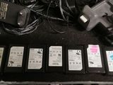 many hard drives that are sitting on a table