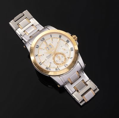 an image of a close up of a wrist watch on a black surface