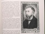 an open book with a picture of a man on it