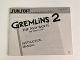 a picture of a manual for gremlin ' s 2 the new batch instruction manual