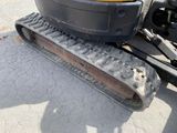 an image of a close up of a tractor track