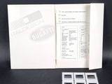 a book opened to show instructions on how to use a radio