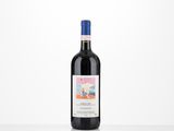 a bottle of red wine sitting on top of a table