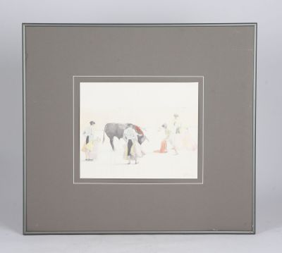une image représentant un cheval et des personnes dans la neige