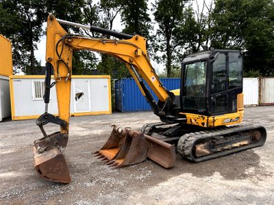 Jcb - Midi Pelle Sur Chenilles -…
