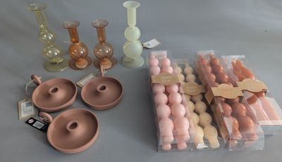 a lot of different items that are sitting on a table